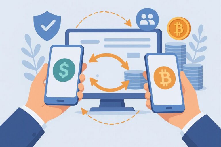 Как пополнить биржу через P2P
