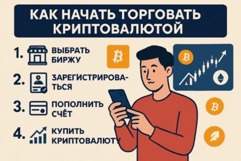 Как начать торговать криптовалютой