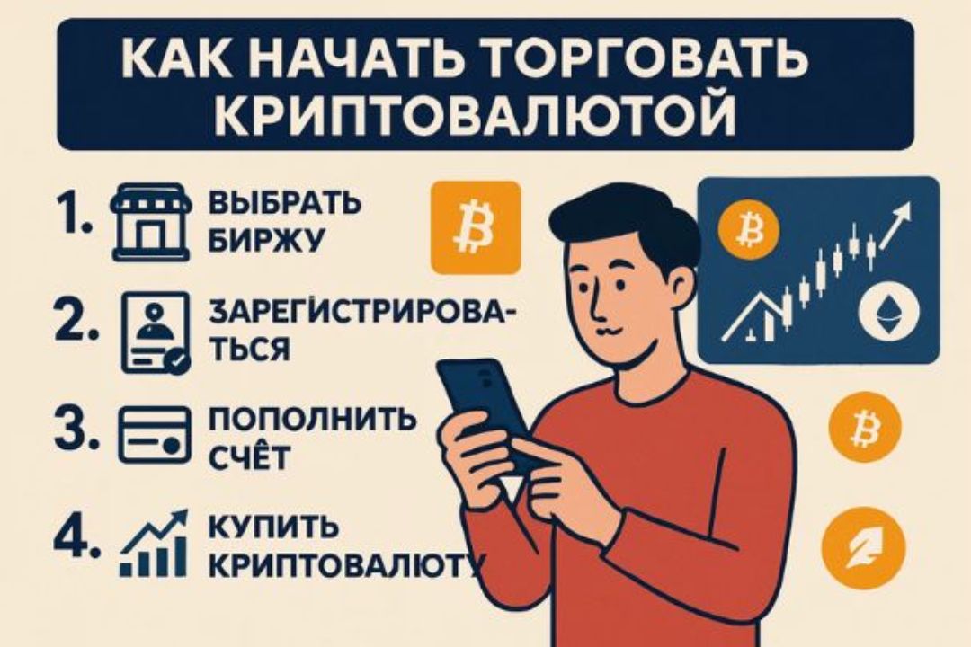 Как начать торговать криптовалютой