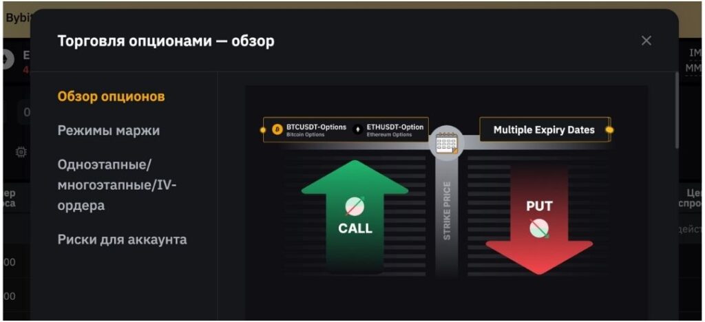 Опционы Bybit