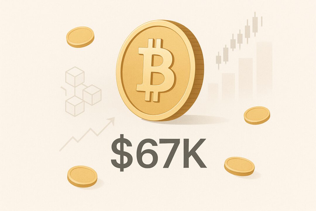 Биткоин сохраняет уровень $67K на фоне нефтяного шока и сигнализирует о потенциальном дне рынка