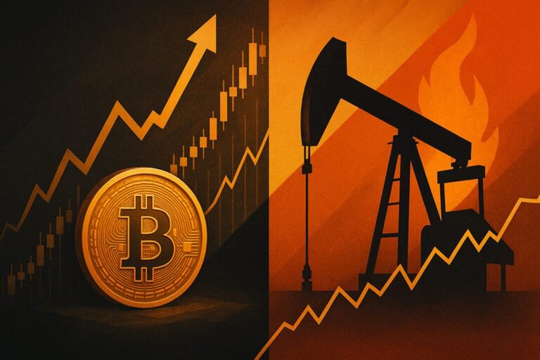 Может ли Bitcoin повторить исторический рост нефти и достичь $79 000 к концу марта?