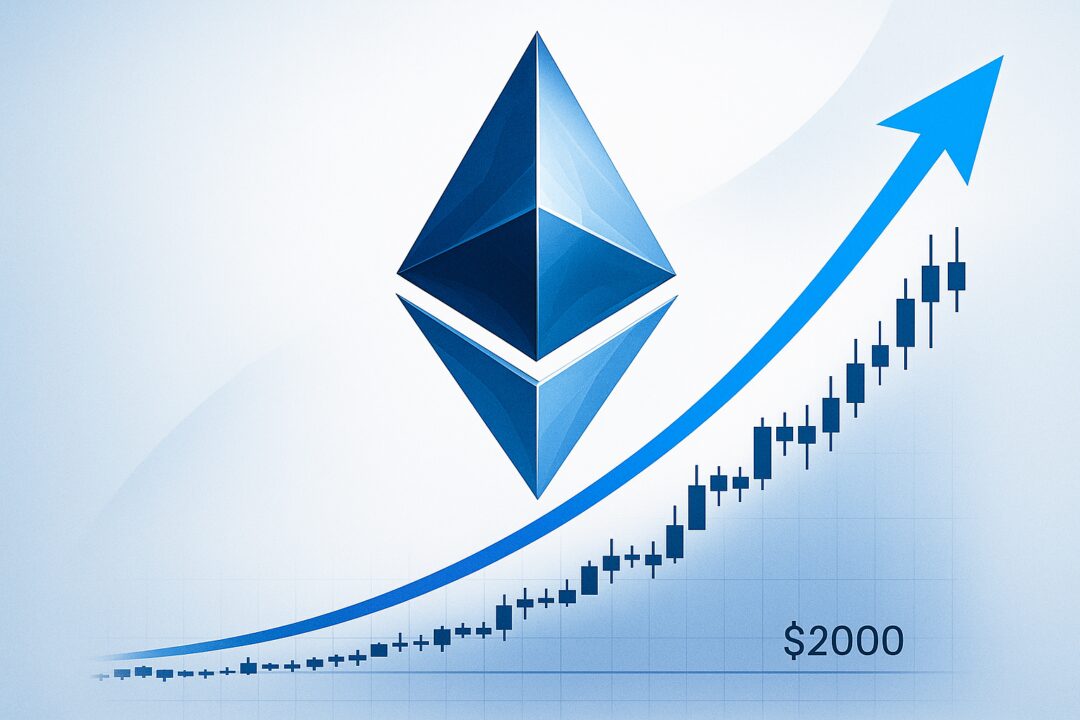 Ether удерживает отметку $2000 на фоне роста спекулятивной активности и давления на короткие позиции