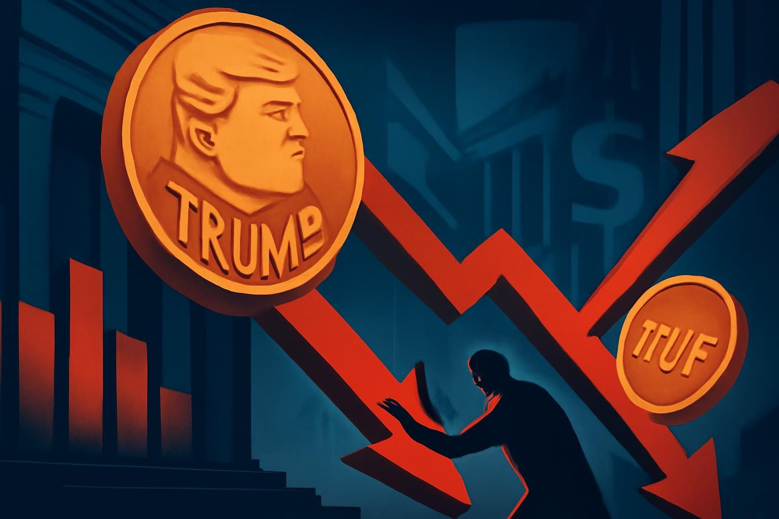 Крах токенов, связанных с Трампом, усиливает давление на экс-президента в криптоиндустрии