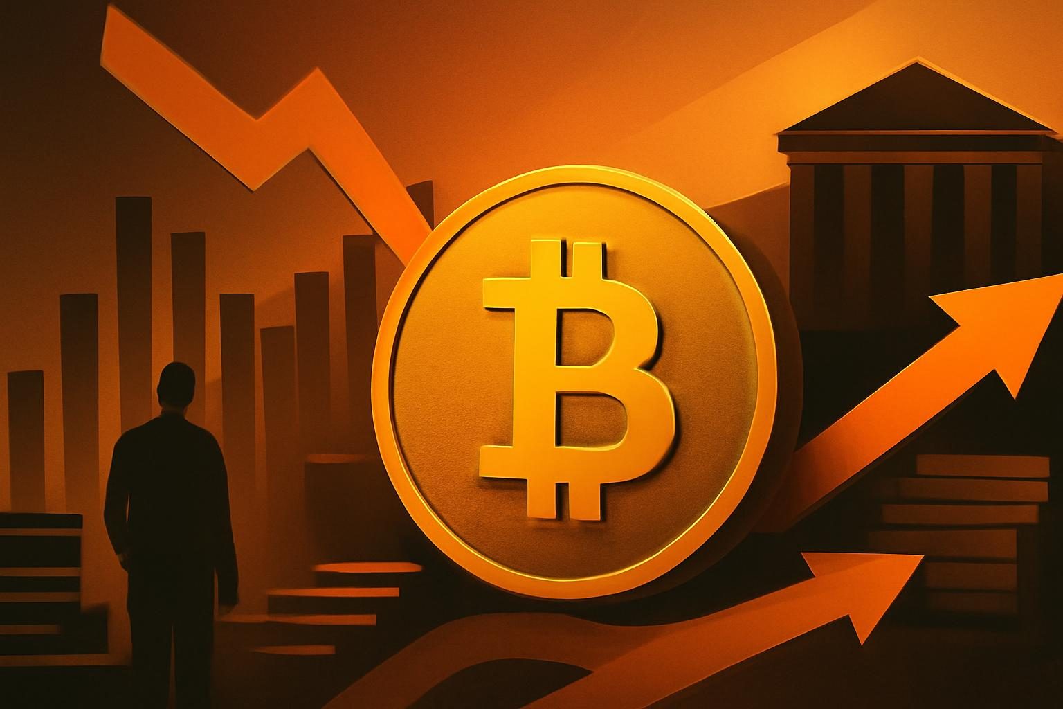 Аналитик предупреждает: Bitcoin может упасть до $24 000 при обвале фондового рынка США на 50%